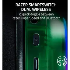 Razer Headset Barracuda X Chroma, BT/WL, RGB, Phantom Green Ed, 4 image