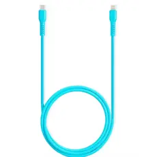 TTEC USB-C - LIGHTNING CHARGE/DATA CABLE, 120CM NEON BLUE, 2 image