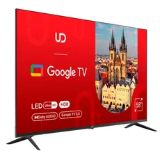 Television UDTV UD 58GUC5210 Google TV 16:9 3840x2160 178*/178* 280cd/m2 BT5.1 WiFi RJ45 Cl+ HDMIx2 USB2.0 DVB-T/T2/C/S2 VESA 200x200, 2 image