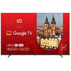 TV UDTV UD 65GUC5210 Google TV 16:9 3840x2160 178*/178* 300cd/m2 BT5.1 WiFi RJ45 Cl+ HDMIx2 USB2.0 DVB-T/T2/C/S2