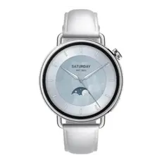 Smart watch Xiaomi Watch S4 41mm Leather Strap White