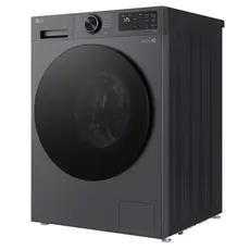 Washing machine LG F2X5FYNY6.AEBQME3 9 KG 85x60x46 1200 RPM Inverter Rotary Knob Add Wash LED Touch Display Black Tint door Matt Black, 2 image