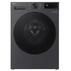 Washing machine LG F2X5FYNY6.AEBQME3 9 KG 85x60x46 1200 RPM Inverter Rotary Knob Add Wash LED Touch Display Black Tint door Matt Black