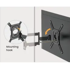 TV mount Vertex VX-TV-WM06 Full-Motion TV Wall Mount 23"-65", 2 image