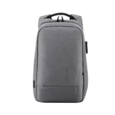 Kingsons Anti Theft Commuter Backpack With USB Charger 17.1" Grey - KS3149W-D