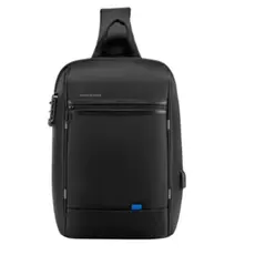 Kingsons Laptop Backpack With USB Charger 15.6" Black - KS3165-G, 2 image