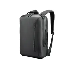 Kingsons Waterproof Laptop Backpack With USB Charger 15.6" Black - KS3223W, 3 image