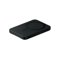 Portable Charger SATECHI Qi2 5K Magnetic Power Bank with Stand (Black), 4 image