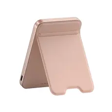 SATECHI Qi2 5K Magnetic Power Bank with Stand (Desert Rose), 3 image