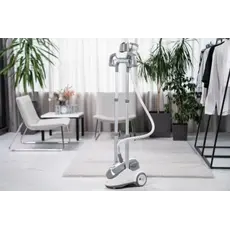 Steam iron Ardesto steamer vertical IR-S18B, 1800W, 1800ml, board, inox soleplate, white+gray, 6 image