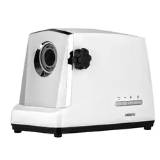 Meat grinder ARDESTO, 1750W, 2kg/min, 3 cutting plates, sausage nozzle, 4 vegetable slicers, plastic, white-silver, 5 image