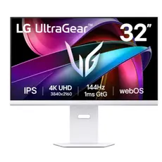 Monitor LG 32U850SA-W Smart 31.5” 4K UHD (3840x2160) IPS 400 cd/m² 60Hz White