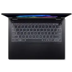 Acer Notebook TravelMate TMP614-73 14" 2.8K OLED, Intel U5-125H, 16GB, F512GB, UMA, Win11P, black, 4 image