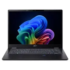 Acer Notebook TravelMate TMP614-73 14" 2.8K OLED, Intel U5-125H, 16GB, F512GB, UMA, Win11P, black