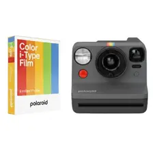 Polaroid Now Generation 3 Bundle Color Film (8 Photos) Black