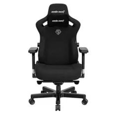 Gaming chair AndaSeat Chair Kaiser 3, linen fabric, 4D armrests, black