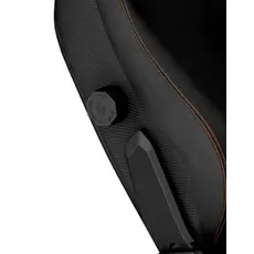 Game chair AndaSeat Chair Kaiser 3, PVC leather, 4D armrests, black, 4 image