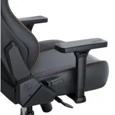 AndaSeat Chair Kaiser 3E gaming chair, PVC leather, 4D armrests, black, 4 image