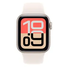 Smart watch Apple Watch SE 3 GPS 40mm Starlight Aluminium Case With Starlight Sport Band MEH34 S/M, 2 image