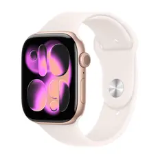 Smartwatch Apple Watch Series 11 GPS 46mm Rose Gold Aluminium Case With Light Blush SB MEV64 S/M