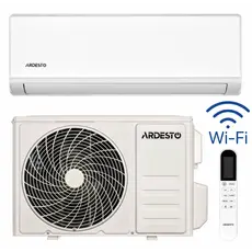 Air conditioner ARDESTO CoolSmart 55m2 inverter 18000BTU 5.1kW A/A -15°C Wi-Fi R32 white, 6 image