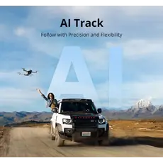 Drone Potensic ATOM 2 Screen Remote (Fly More Combo) AI Tracking Grey, 9 image