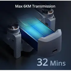 Potensic Drone ATOM (Fly More Combo) 3 batteries in total Grey, 3 image