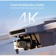 Potensic Drone ATOM (Fly More Combo) 3 batteries in total Grey, 5 image