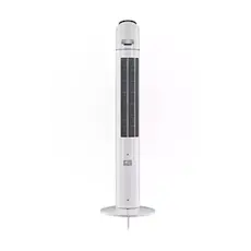 ARDESTO fan, 110cm, 50W, remote control, display, black and white, 2 image
