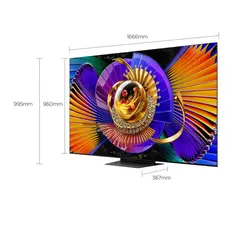 TCL 75C7L 4K Google TV; Airplay2; 144Hz, 3 image