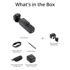 Video Camera DJI Osmo Pocket 4 Standard Combo, 5 image