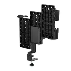 Gaming Shelf Vertex VX-GPB-02R VX-3PB-03B 3-Piece Desk Mounted Rotating Pegboard Black/Red, 4 image
