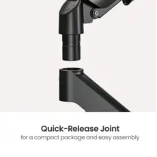 Vertex VX-2MA-24EB Mechanical Spring Monitor Arm 17"-32", 3 image