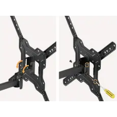 Vertex VX-TV-FM2365 Full-Motion TV Wall Mount 23"-65", 3 image