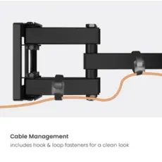 Vertex VX-TV-FM3780 Full-Motion TV Wall Mount 37"-80", 4 image