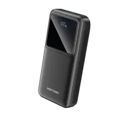 Portable Charger Vention FHLB0 20,000mAh Power Bank 22.5W With LED Display Black