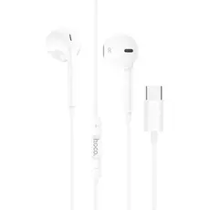Earphone Hoco M101 Crystal joy Type-C wire-controlled digital earphones with microphone White