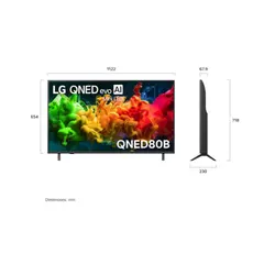 LG 50QNED85B6B.AMCN QNED evo AI QNED85 Mini LED 4K Smart TV 2026, 5 image
