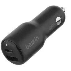 Belkin 42W Car Charger 30W PD PPS USB-C 12W USB-A CCB005BTBK, 3 image