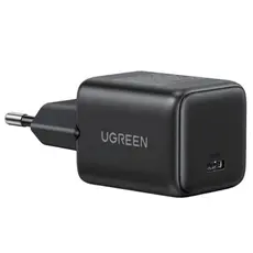 Mobile phone charger UGREEN X513 (65007), 30W, Type-C GaN Fast Charger, Black