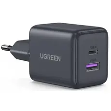 Mobile Charger UGREEN X516 (65014), 30W, Type-C, USB, GaN Fast Charger, Black, 2 image