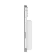 Portable Charger Belkin Magnetic Wireless Power Bank 5000mAh With Stand BPD004BTWT, 5 image
