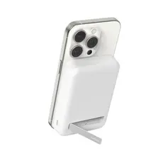 Belkin Magnetic Wireless Power Bank Qi2 15W 10000mAh With Stand BPD008BTWH, 3 image