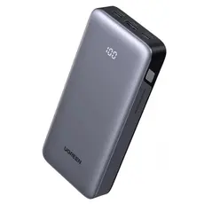 Portable Charger UGREEN PB532 (55989B), 20000mAh, Type-C, USB, Fast Charging Power Bank, Grey