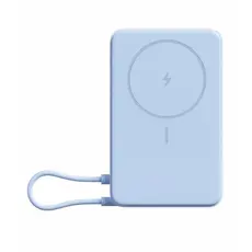 Portable Charger Xiaomi Magnetic Power Bank 10000mAh with Built-in Stand Blue, 2 image