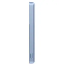 Portable Charger Xiaomi Super Slim Magnetic Power Bank 5000mAh Blue, 3 image