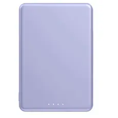 Portable charger Xiaomi Super Slim Magnetic Power Bank 5000mAh Purple, 2 image