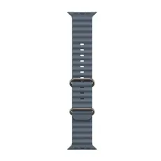 Smart watch Apple Watch Ultra 3 49mm Natural Titanium Case With Anchor Blue Ocean Band MEWH4, 3 image