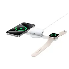 Anker MagGo 3in1 Wireless Charging Station B25M8 White, 3 image