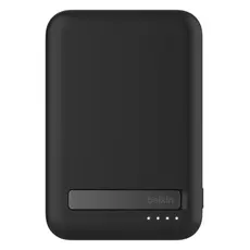 Portable Charger Belkin Magnetic Wireless Power Bank Qi2 15W 10000mAh With Stand BPD008BTBK